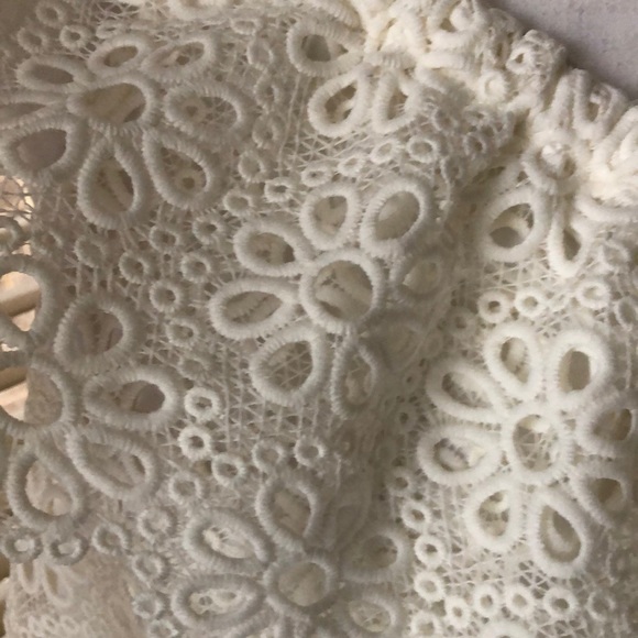 Jack by BB Dakota Lolita Off white top  sz L - Picture 2 of 6